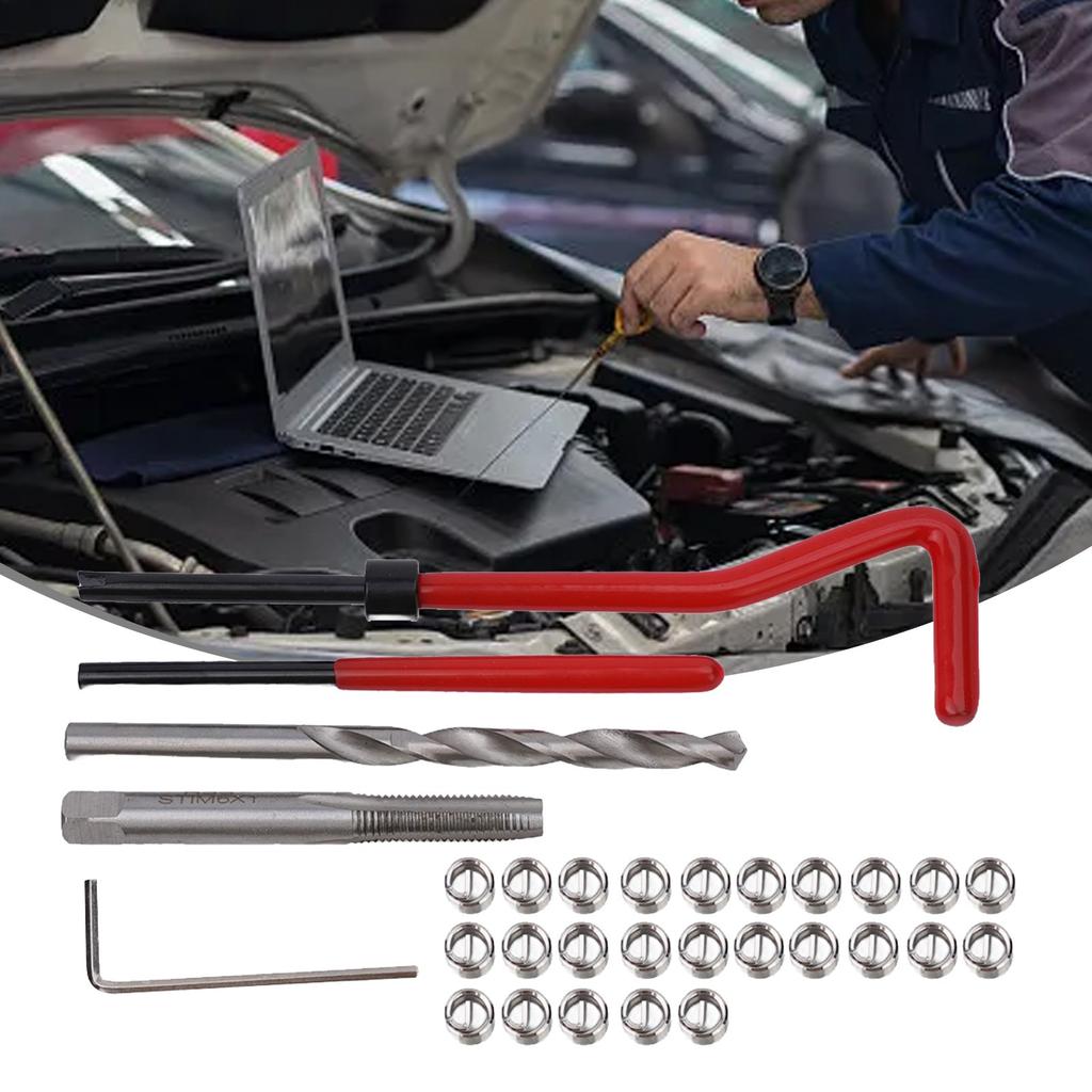 High Quality Thread Repair Insert Engine Repair 30Pcs/Set M6x1mm