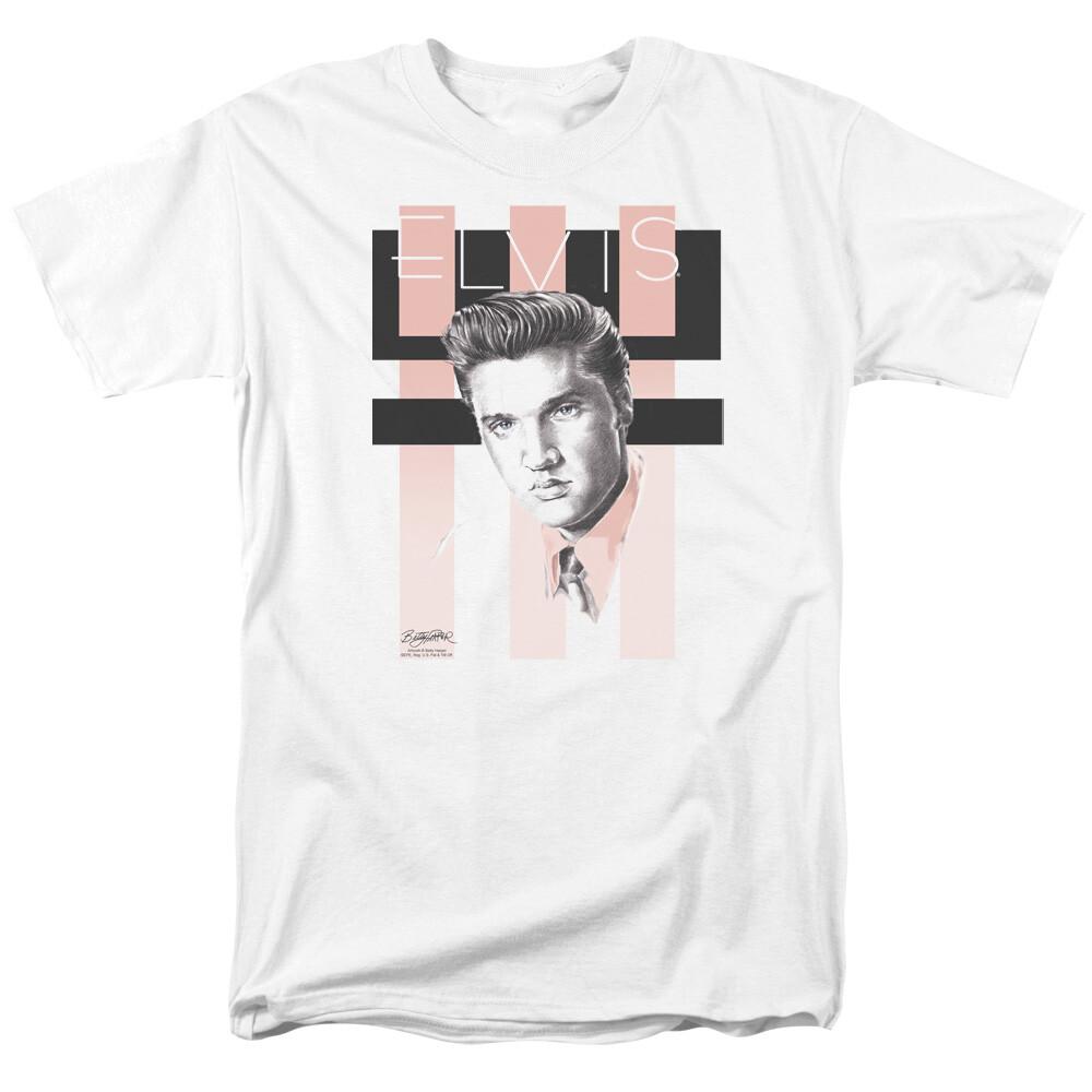 ELVIS PRESLEY RETRO Licensed Adult Men s Graphic Tee Shirt SM-5XL Unisex T-Shirt S