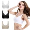 Women Push Up Breast Bra Big Size Backless Bras Plus Size Wireless Brassiere Breathable Seamless Lingerie Yoga Sports Bra Vest