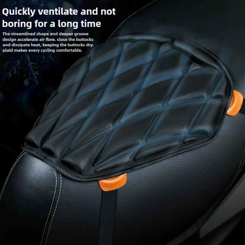 Motorcycle Seat Pad 3D Comfort Gel Seat Cover Sunscreen Insulation Waterproof EVA Breathable For Advanced Mountain