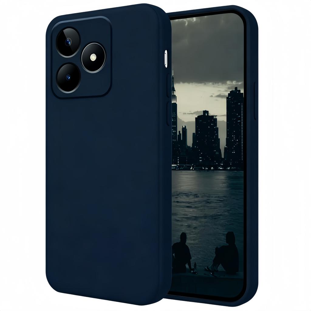 Fashion Solid Colour Shockproof Protective Liquid Silicone Case For Honor 600 Lite 400 Lite