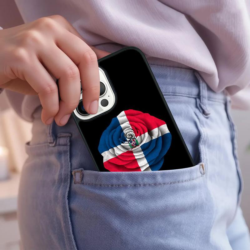 Dominican Republic Coat Of Arms Phone Case For iPhone 17 Air 15 16e 14 13 Pro Max Coque 12 11 Pro Max PLUS cover