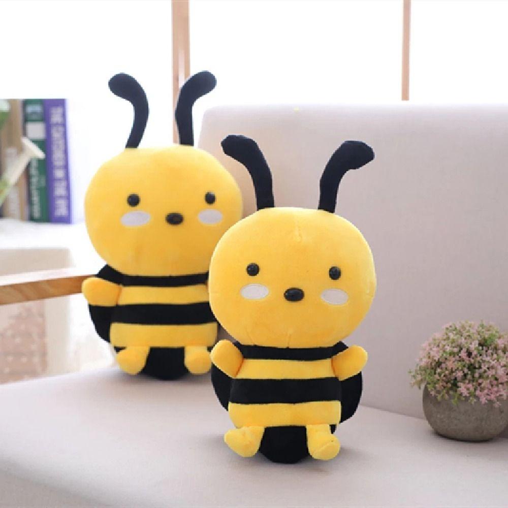 Home Decor Soft Pillow Little Bee Plush Doll Insect  Plush Toy Little Bee Plush Toys Insect Doll