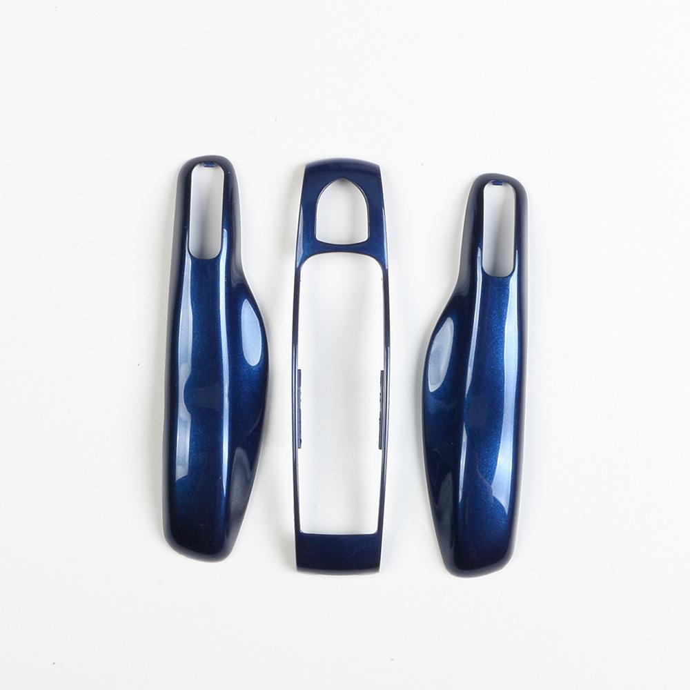 Porsche Gentian Blue Key Shell for Cayenne, Macan, 911, Panamera, 718/Taycan