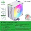 SNOWMAN Ice Man MT6 CPU Cooler: Single Tower with 6 Heat Pipes, Digital Display, ARGB Air Cooling, Compatible with AM5/1700 Platforms.