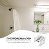 20Pcs Stainless Steel Curtain Rod End Sealer Plugs Rail Finials Caps Easy to Install Remove Decorative Home Living Room Bedroom