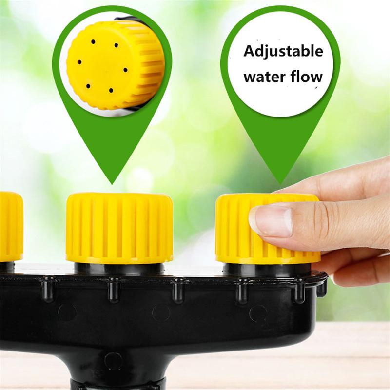 3-Head/4-Head Multi-Hole Spray Head Vegetable Garden Spraying Garden Spraying Gardening Tools Sprayer Nozzle Adjustable Speed