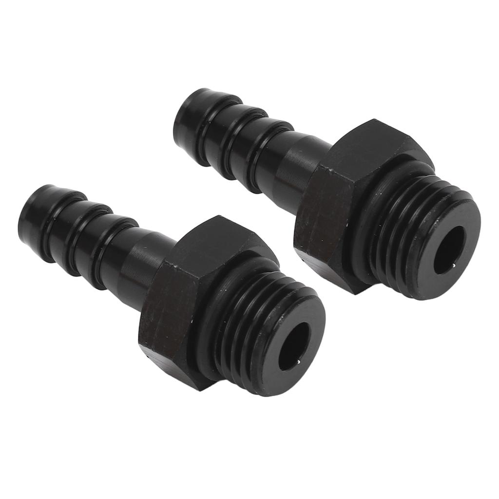 1Pair Hose Barb Fitting Connector AN6‑5 16 Inch Aluminum Hose Barb Fittings Adapter for Pipe Connections Delivery System
