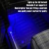 2PCS VW Golf MK7 7.5 GTD GTI R LED VW BLUE Footwell Door Interior Light