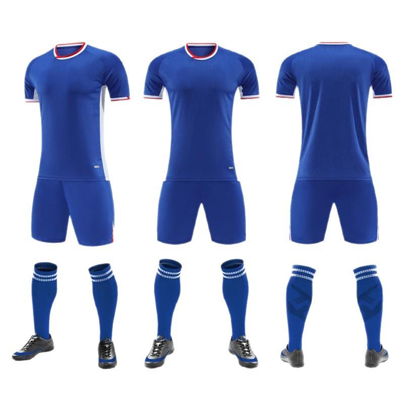 Football jersey set printing men's and women's adult football game jersey children's training jersey football jersey clothing print