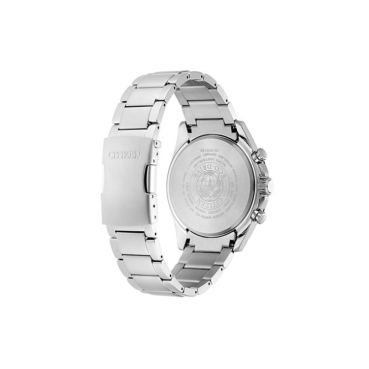 CITIZEN Ecology Drive Collection Light Powered Quartz Movement Stainless Steel Strap Watch AT8154-82E