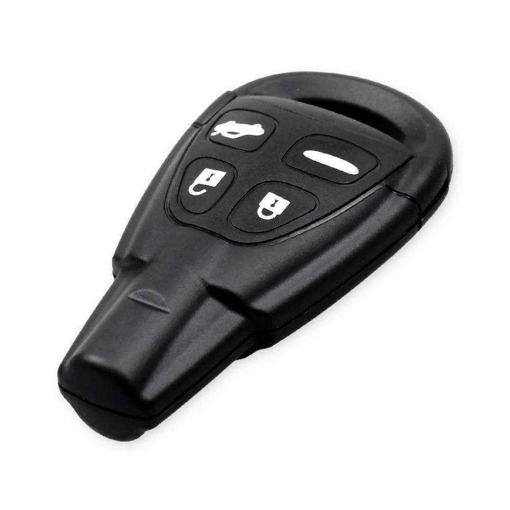 Car Styling Case Smart Key Shell For SAAB 93 95 9-3 9-5 Button Keyless Entry 4 Buttons Remote Keys Shell Case