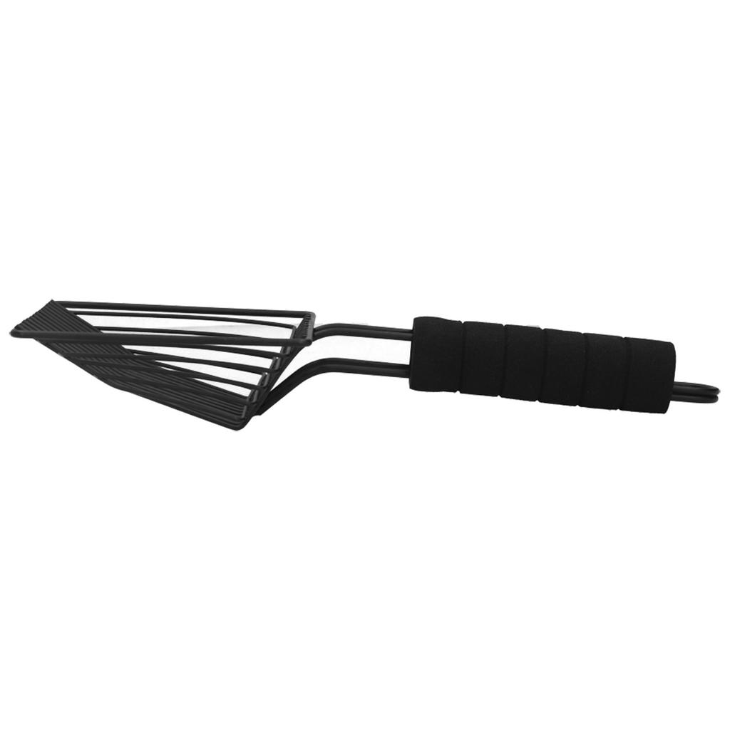 Reusable Metal Cat Litter Sand Scoop Sifter Shovel Pet Cat Cleaning Supplies Black