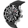 Edox CO-1 Chronograph Rubber Strap Black Dial Quartz Diver's 10242-TIN-NIN 1000M Men's Watch