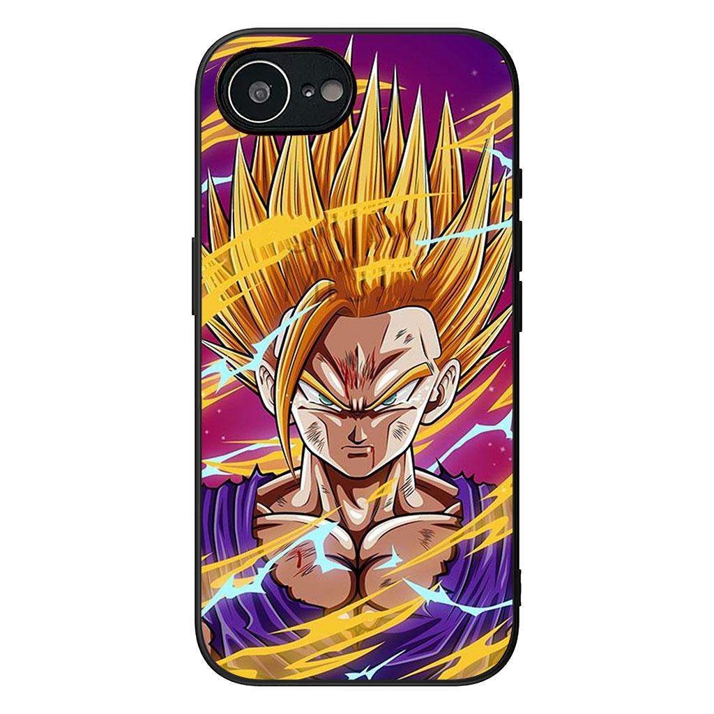Dragon Son Gohan Goku Ball Phone Cover Case for Apple iPhone 16 15 14 Plus 13 12 Mini 17 Pro Max + ProMax 16E Air 16+ Casing