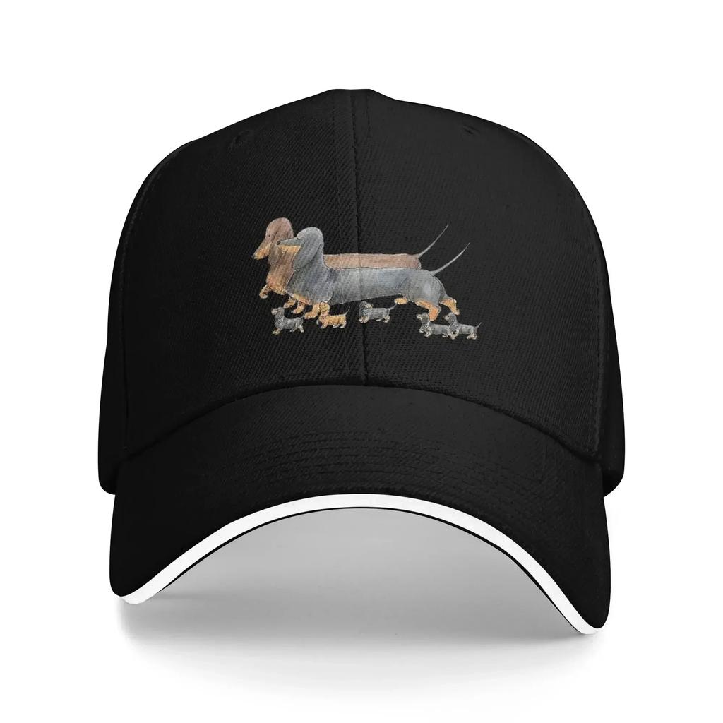 Case Cartoon Dachshund Gift for Animal Dog Lover Cap Casual Baseball Caps Adjustable Hat Hip Hop Summer Unisex Baseball Hats