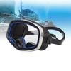 Scuba Diving Goggles Tempered Glass Anti Fog Nose Valve Lightweight Single Lens Snorkeling Goggles for Swimming Water Sports