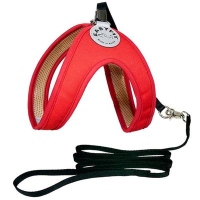 SM Pet Easy Fit Harness XL+ Leash 125 Cm, Red, 1 Piece