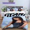 Aitana Pattern Bedding,Quilt Set Quilt Cover Pillowcase Home Birthday Gift (1 * Duvet Cover + 2 * Pillowcase, Without Core)