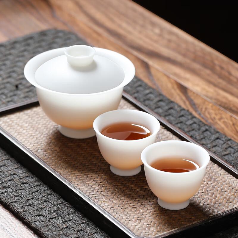 White Porcelain Kung Fu Tea Set