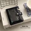 M5 Detachable PU Leather Loose-Leaf Planner Notebook for Notes & Decorations