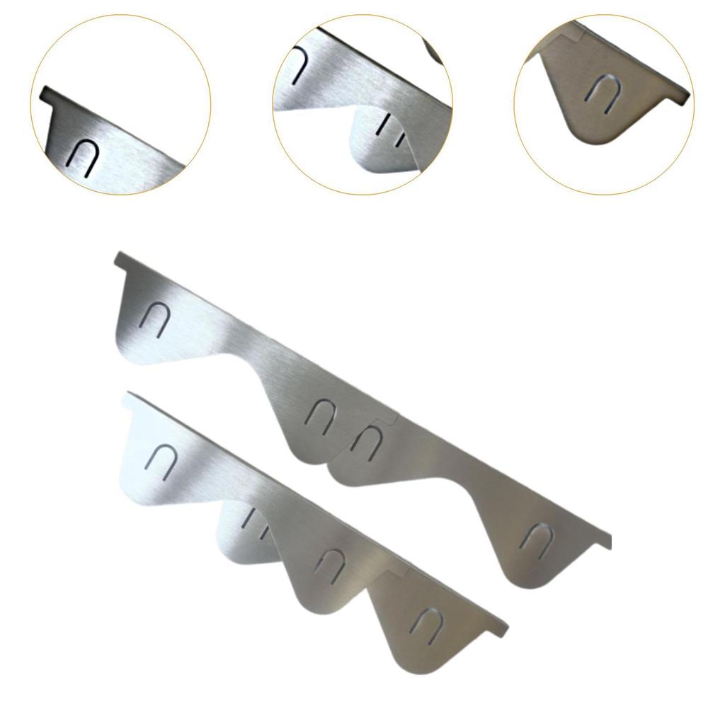 Stoves Cover Stainless Steel Refrigerator Seals Fills Gaps Kitchen Filler