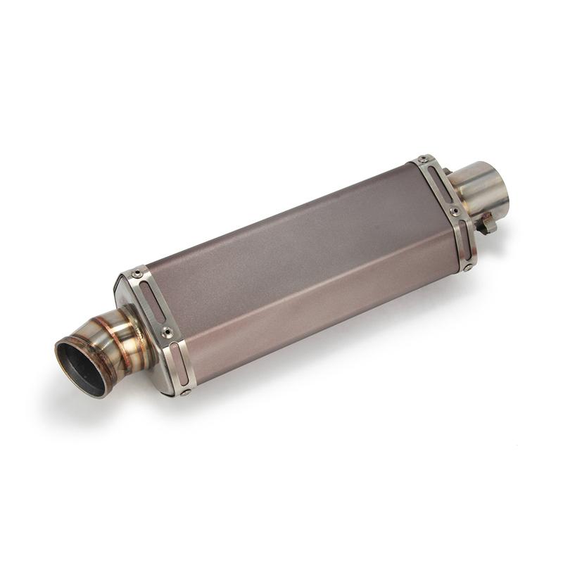 Motorcycles 38-51MM Universal Modified Exhaust Muffler Pipe With Hardware For BMW Yamaha Kawasaki KTM HONDA CBR Dirt Pit Bike