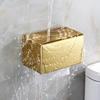 Stainless Steel Tissue Holder Waterproof Non-punching Square Pumping Box Roll Box Toilet Paper Holder
