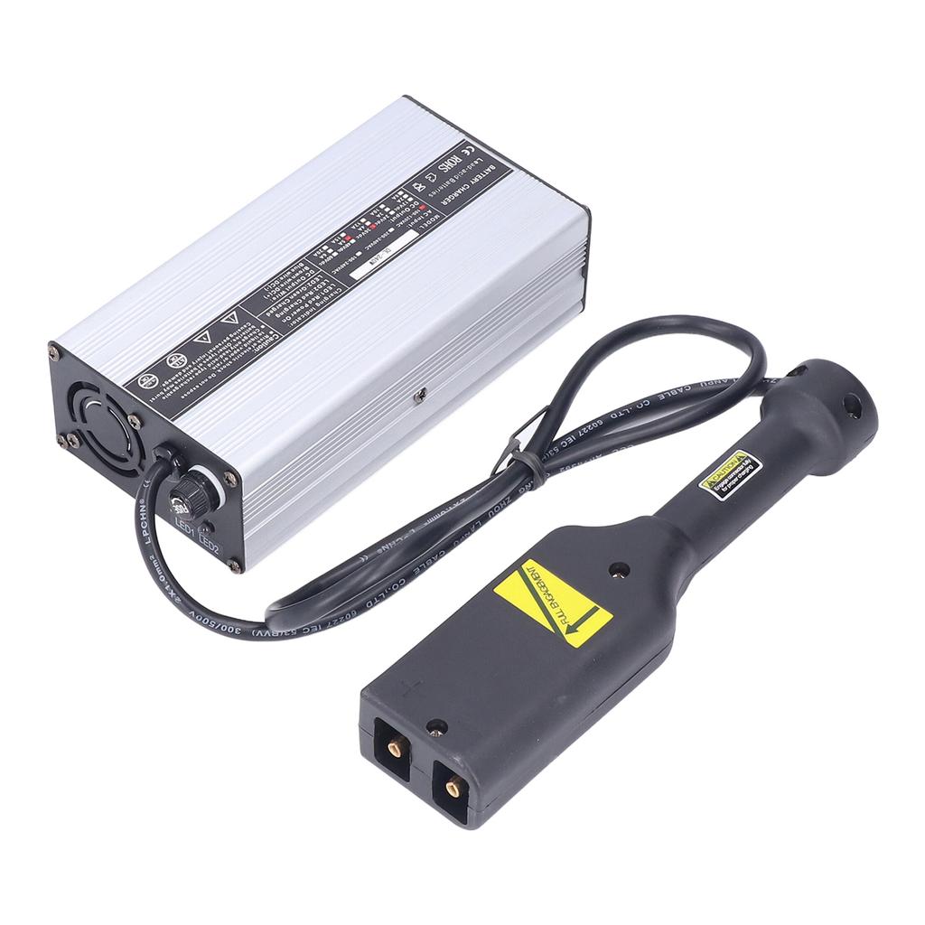 Club Car Battery Charger 36V 5A Silver Shell Aluminium   60HZ Replacement for Taylor Dunn