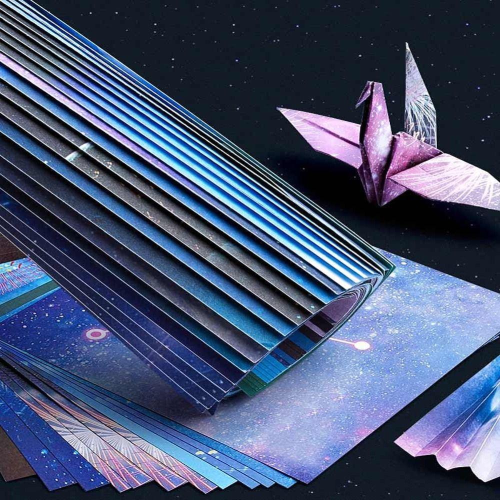 Sides Sakura Paper-cut Creativity Exercise Origami Paper Craft Paper Folding Paper Art Material