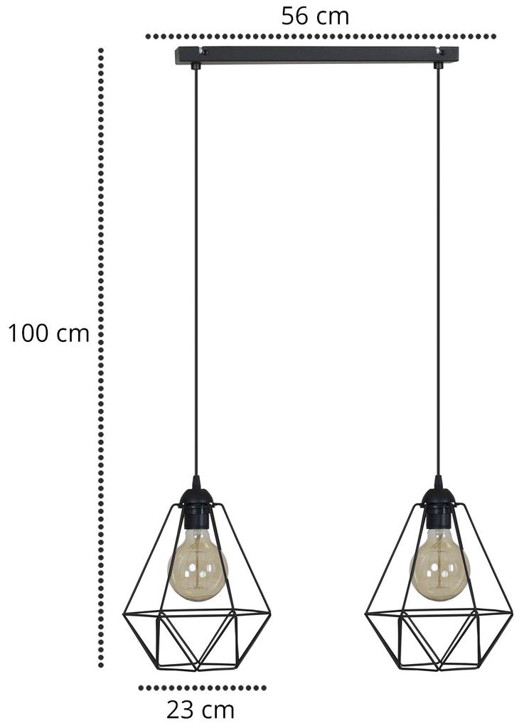 MODERN LOFT LED WIRE CEILING LAMP