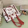 Schoolbag ink painting national style schoolbag female junior high school students high value large capacity high school students backpack male 