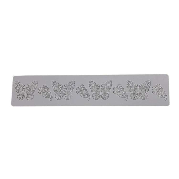 Butterfly Lace Pad DIY Chocolate Crisps Cake Decoration Baking Silicone Mold 1