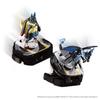 Pokemon Monster Collection Battleze Mega Lucario VS Mega Charizard X