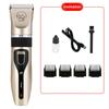 Cat Dog Hair Clipper Electrical Professional Hair Clipper for Pets Silent Hair Cutter USB Rechargeable Pet Grooming Clipper Set