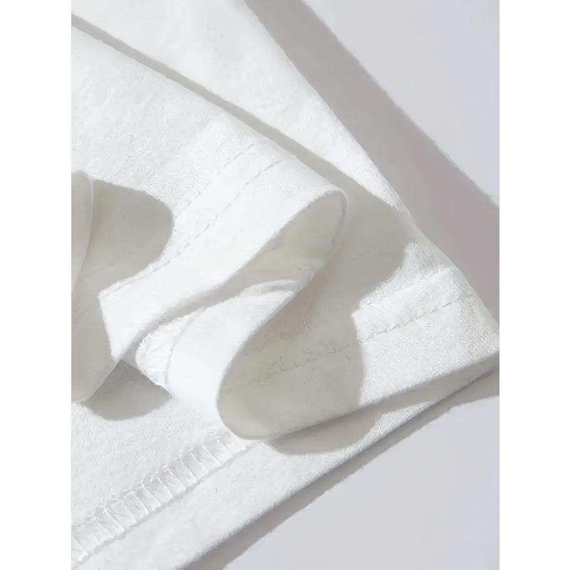 European Sizes Cotton Short Sleeve T-Shirt - Soft Breathable Summer Casual & Outdoor Sports Wear with Loose Fit Round Neck