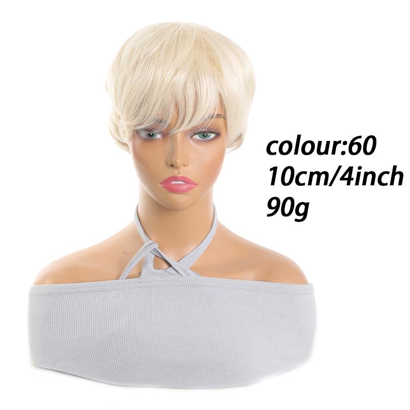 

Короткий прямой парик для девочек, синтетический парик с короткими волосами для повседневного ношения, натуральный и удобный.