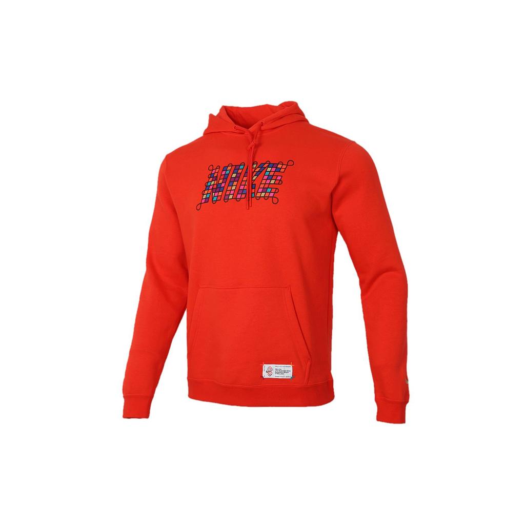 Nike NSW CNY Fleece-Lined Hoodie Pullover Men Tops University-Red DH1382-606