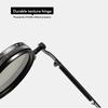 Personalized Polarized Sunglasses ND9 Adjustable Light-reducing Glasses Retro Luxury Driving Fishing UV Resistant Men Women
