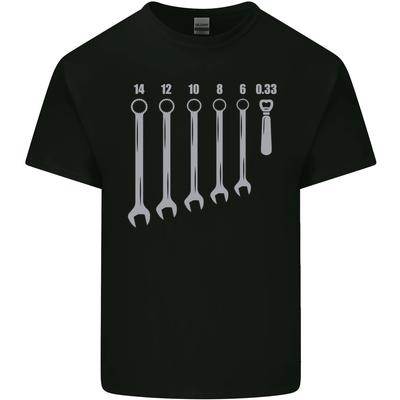 Beer Spanners Funny Mechanic Alcohol DIY Mens Cotton T-Shirt Tee Top Unisex T-Shirt