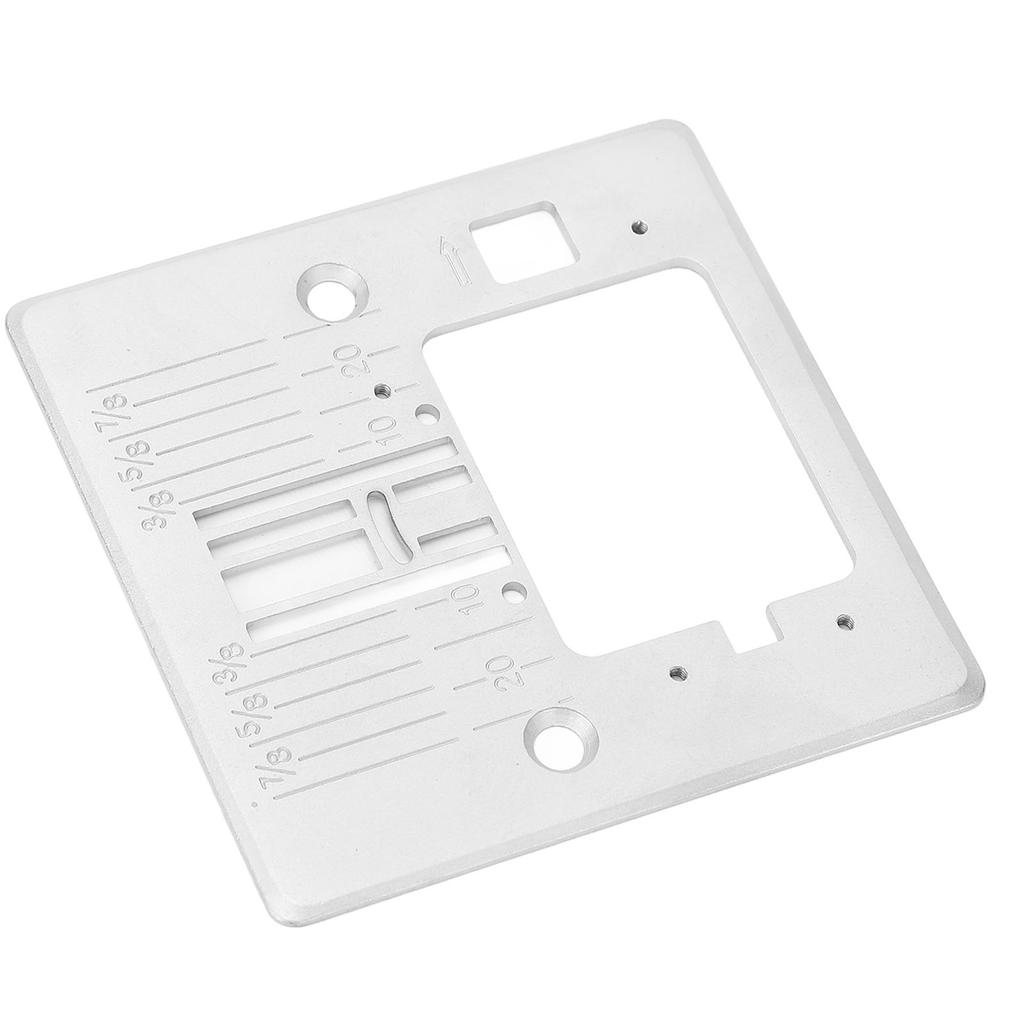 Sewing Machine Needle Plate Q235 Steel Throat Plate Replacement for 3321 3323 Talent Sewing Attachment