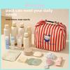 Travel Organizer Bag With Waterproof Oxford Fabric For Luggage And Makeup Storage