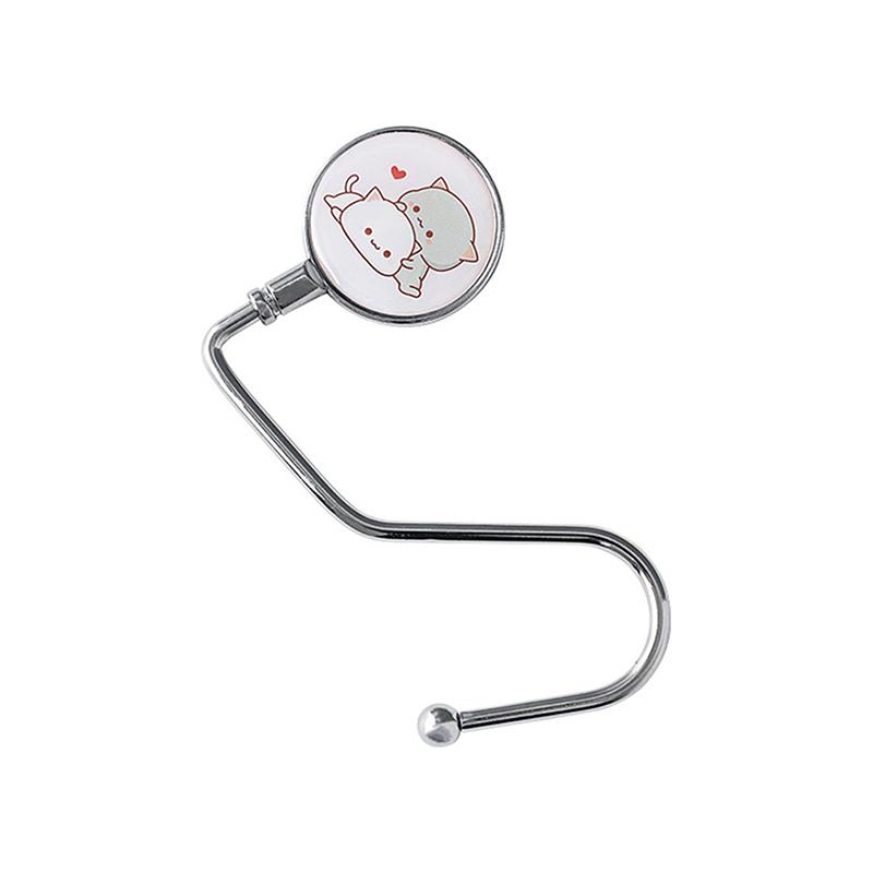 1 Stück Tragbarer Faltbarer Taschenhaken Aufhänger Geldbörsen Handtaschenhalter Faltbarer Tischhaken