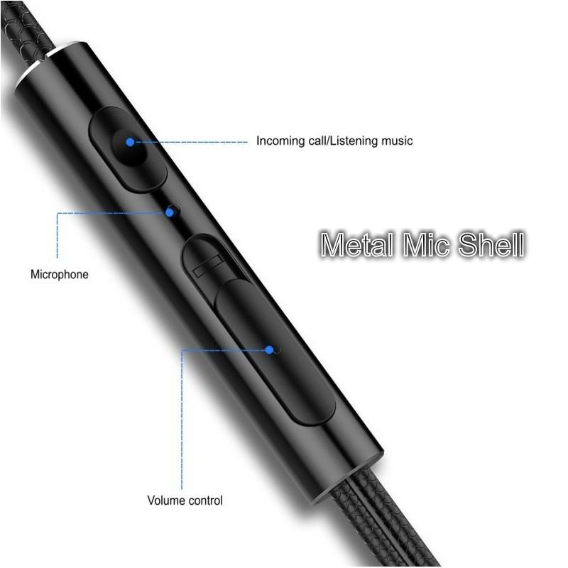 G8 Universal Sport Headsets Wired In Ear Phones Headphone, Head Phones With Mic, Music Earphones For