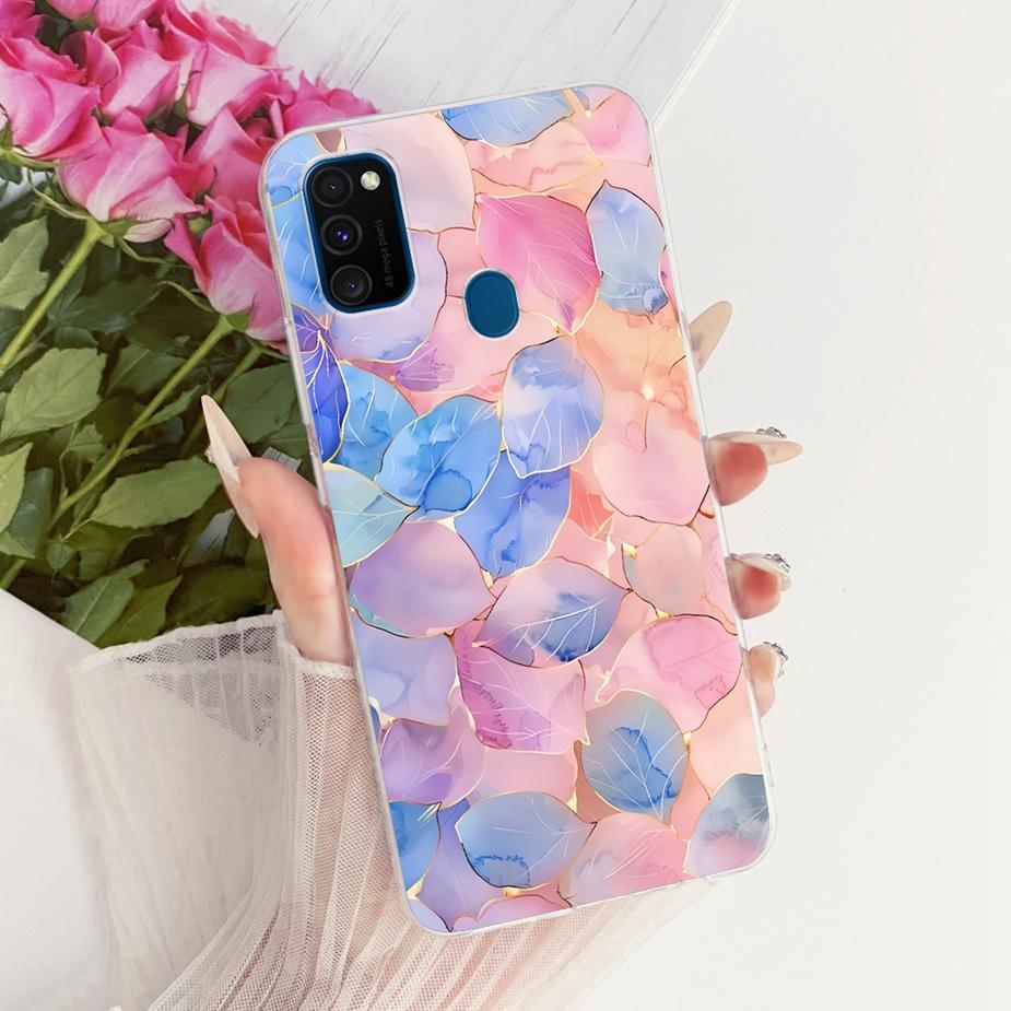 For Samsung Galaxy M21 Case SM-M215F New Fashion Painted Cover Soft Silicone Case For Samsung M21 2021 M 30 s Galaxy M30s Fundas