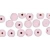 Round Pink Wood Bead Ø 12 Mm 32 Pieces