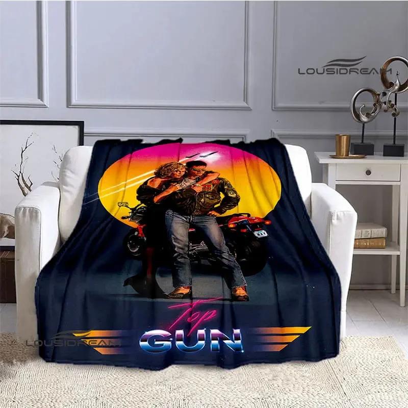 Classic Movie Top Gun Blanket Fashion Warm Blanket Flannel Blanket Bed Linings Home Travel Blanket Bed Linings Birthday Gift