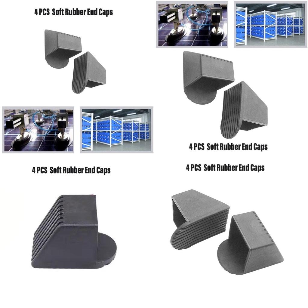 Hochwertige Kunststoff-Fußkappen für Sportgeräte und medizinische Möbel Halten Ihre Böden kratzfrei Set mit 4 Stück