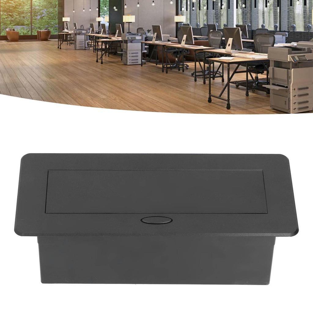 Desktop Popup Socket Desktop  Up Socket 2 X 3 Prong 2 X USB Ports Multifunctional Tabletop Popup Outlet for Home Hotel