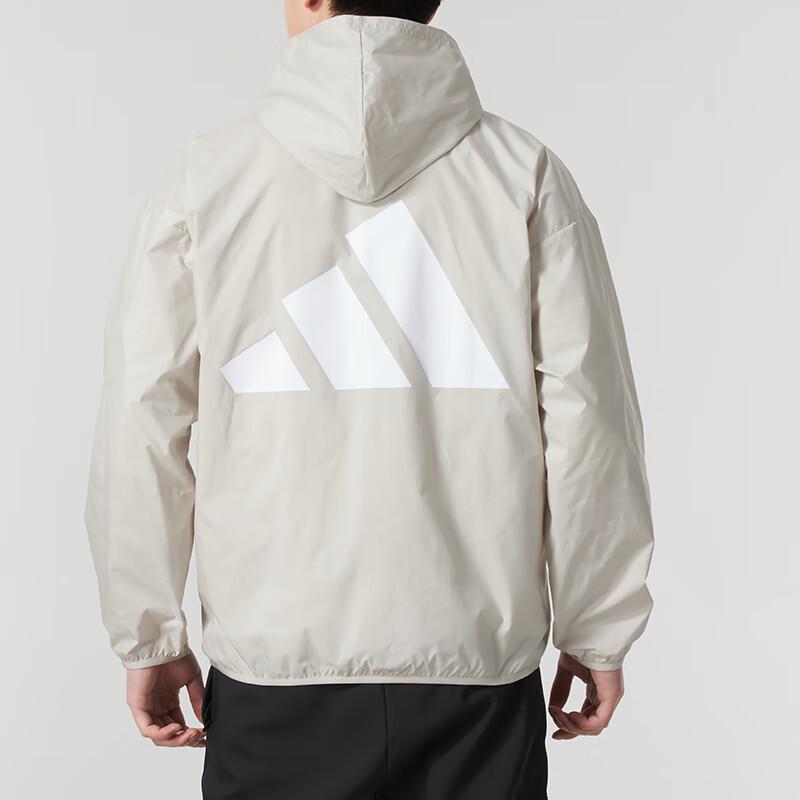 Adidas Training Comfortable Breathable Jacket Men Jacket Gray IM7849